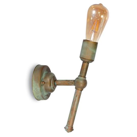 vintage stylova fakla lampa antikovany bronz starodavny patinovany vidiecky dom pivnica vinaren utulny vidiecky moretti luce 3104 lameridiana dizajnova predajna budapest.jpg